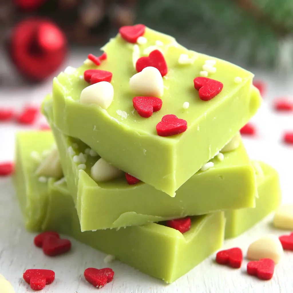 Grinch Fudge