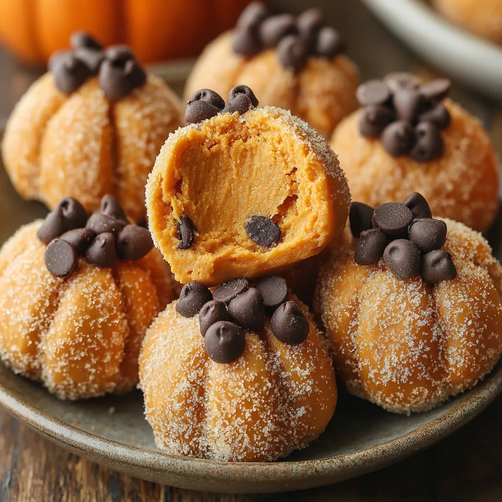 Pumpkin Cheesecake Truffles