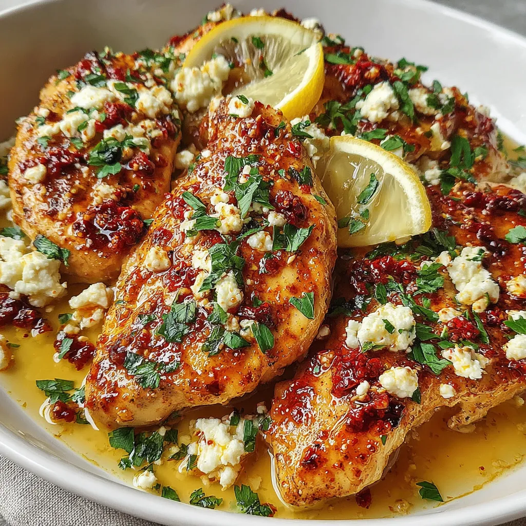 Hot Honey Feta Chicken