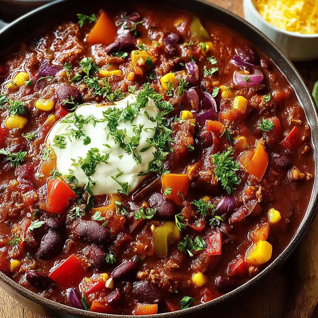 Hearty Vegetarian Chili