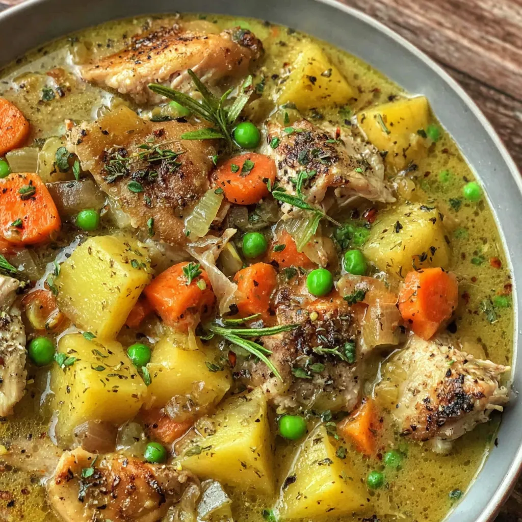 Slow Cooker Chicken Stew