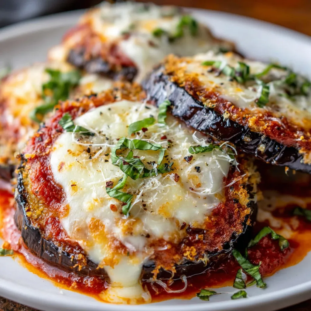 Baked Eggplant Parmesan