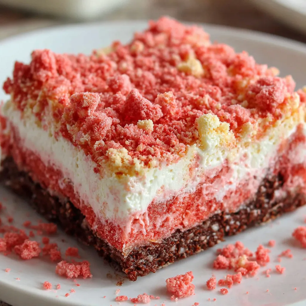 Strawberry Crunch Bars