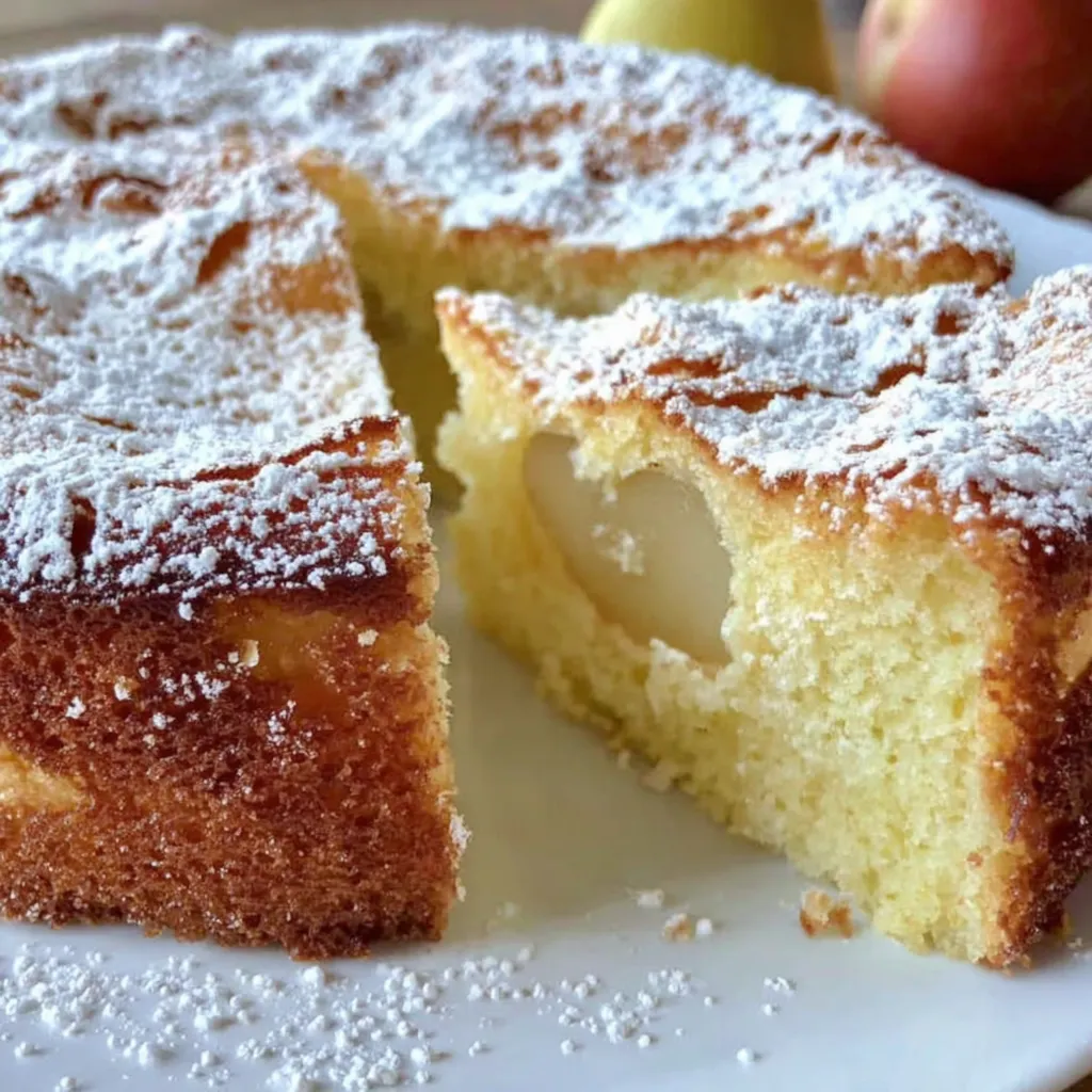 Pear Ricotta Cake