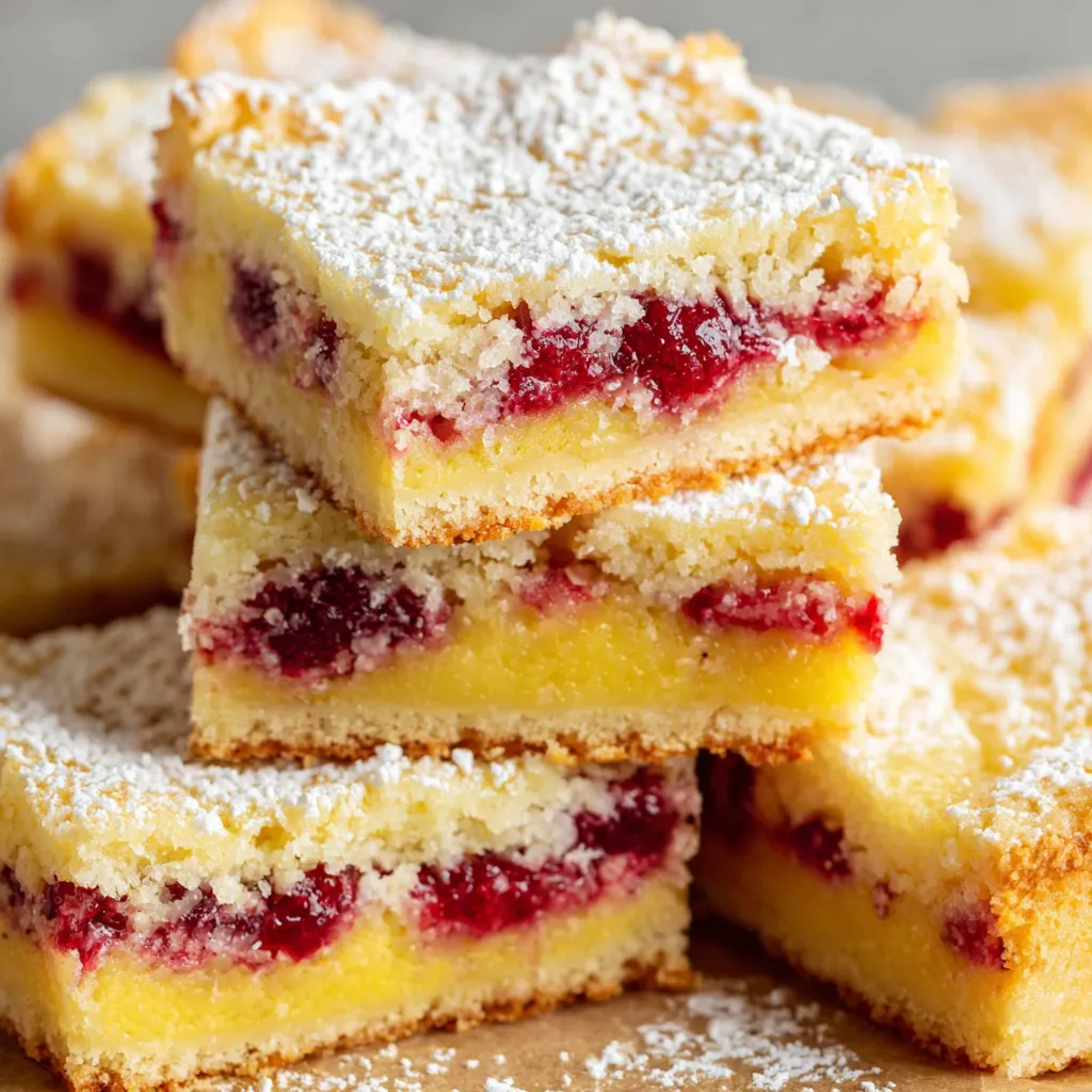 Cranberry Lemon Bars
