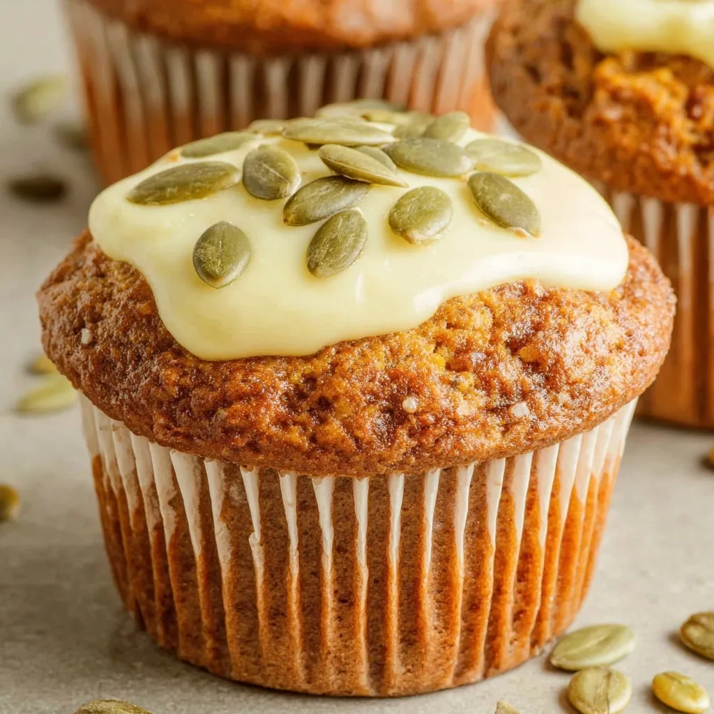 Pumpkin Cream Cheese Muffins