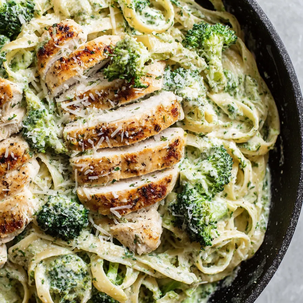 Chicken Broccoli Alfredo