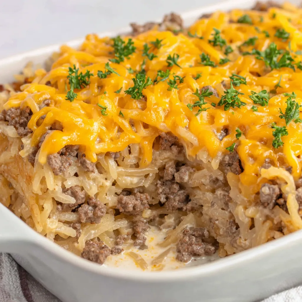 Hamburger Hashbrown Casserole