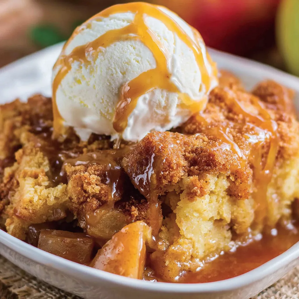 Caramel Apple Dump Cake