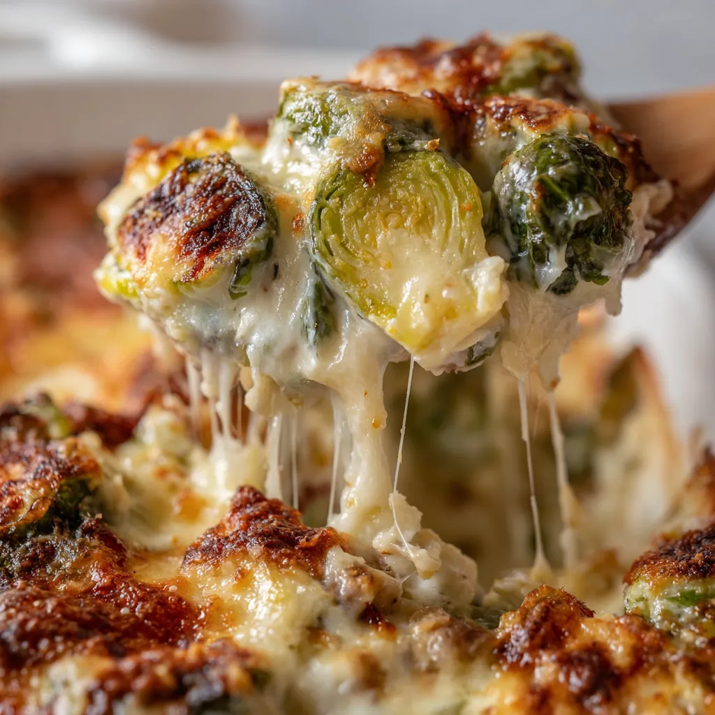 Brussels Sprouts Gratin
