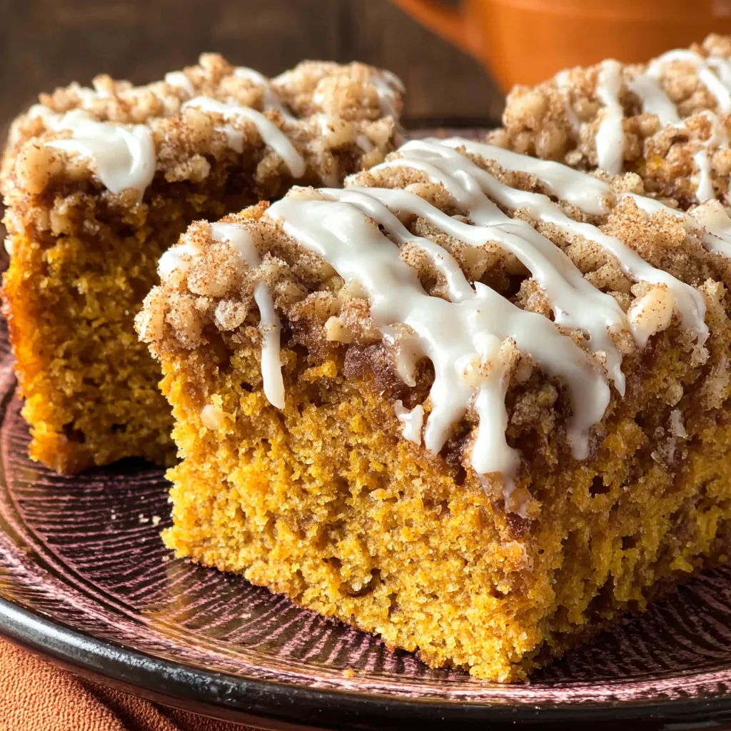Pumpkin Coffee Cake