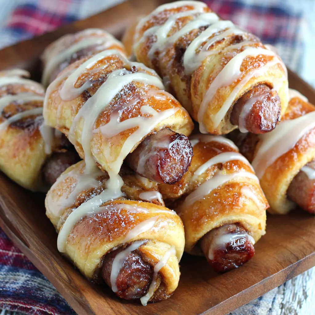 Breakfast Pigs in a Blanket