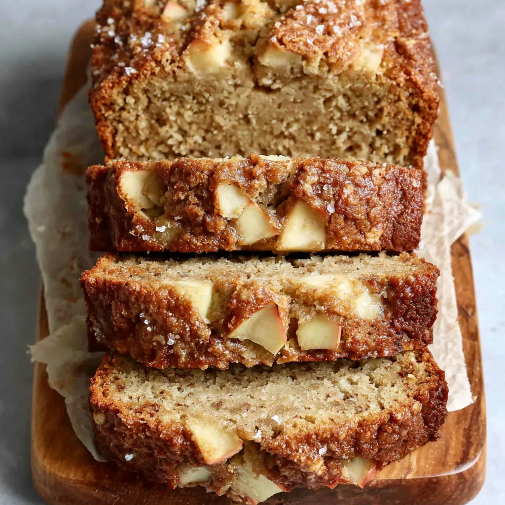Apple Cinnamon Banana Bread