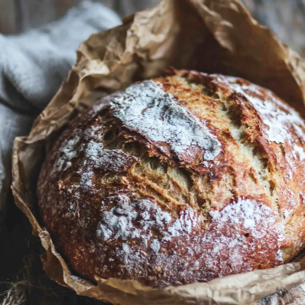Easy No-Knead Yeast Bread