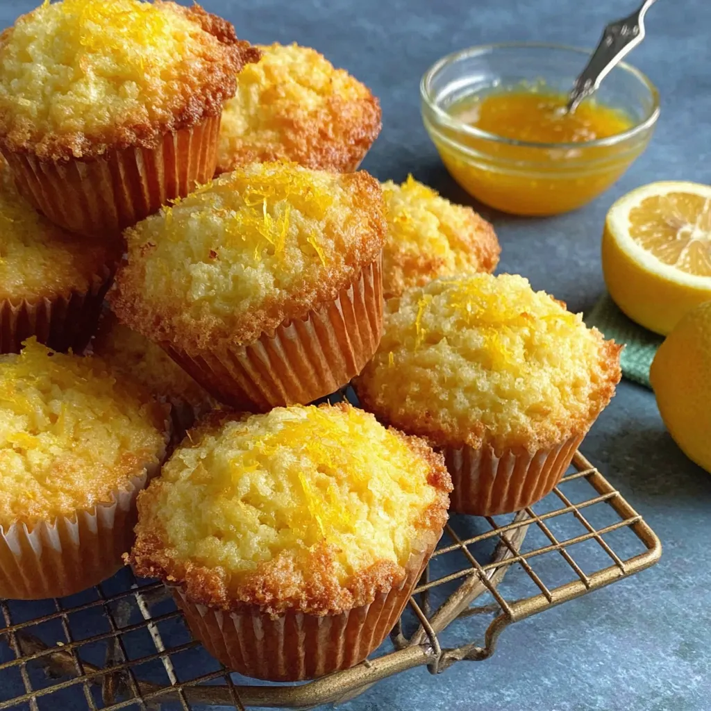Lemon Curd Muffins