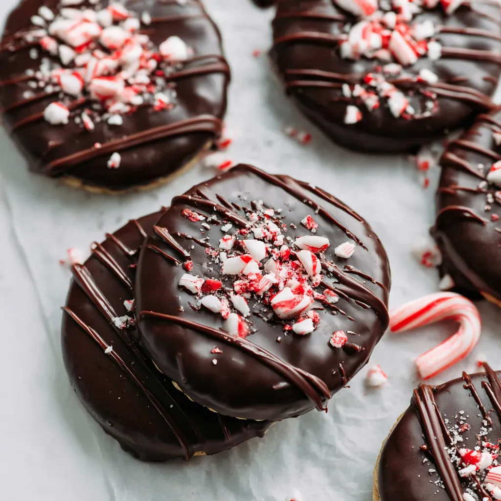 No Bake Ritz Cracker Thin Mint Cookies