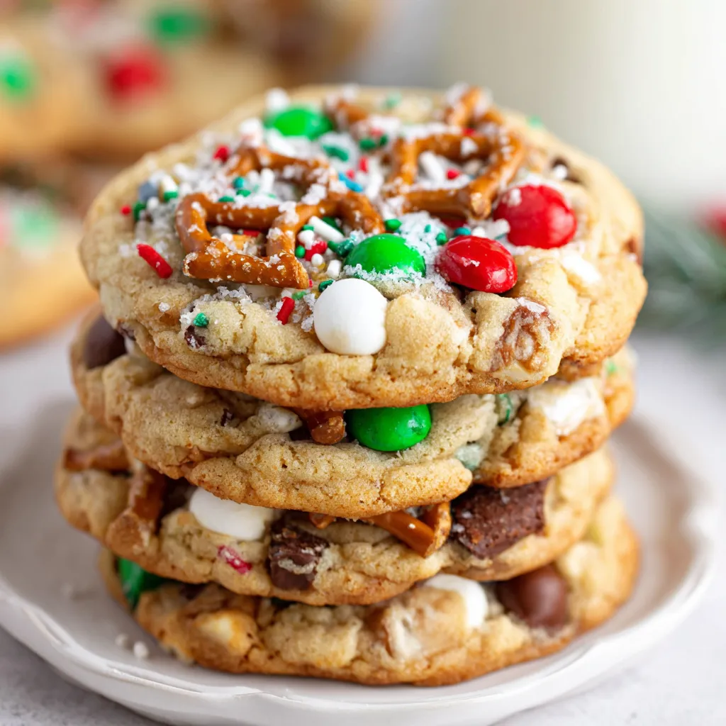 Christmas Kitchen Sink Cookies