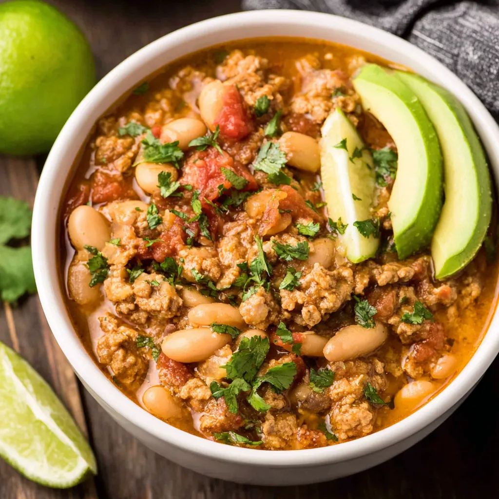 White Bean Turkey Chili