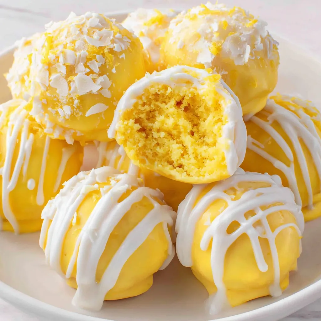 Lemon Cheesecake Bites