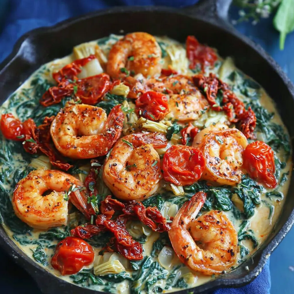 Tuscan Shrimp (One-Pan, 30-Minute Dinner)