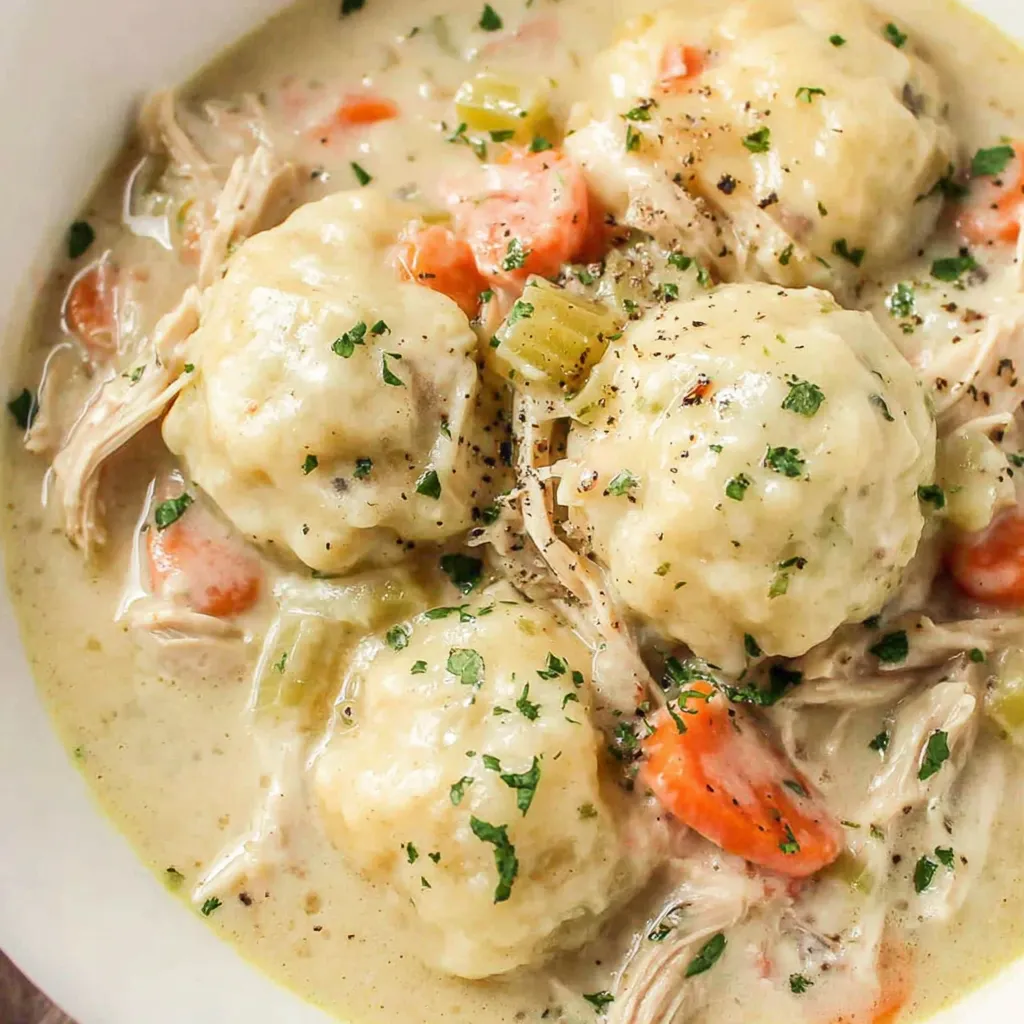 Chicken and Dumplings (Easy)