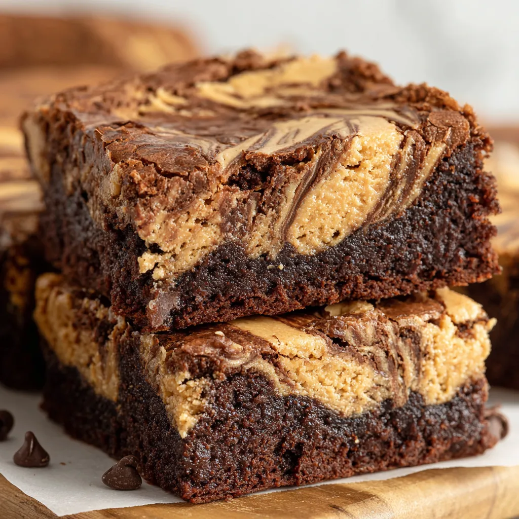 Peanut Butter Brownies