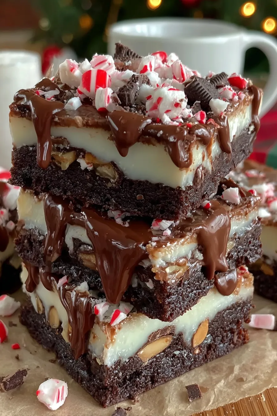 Close-up of brittle shards and almonds