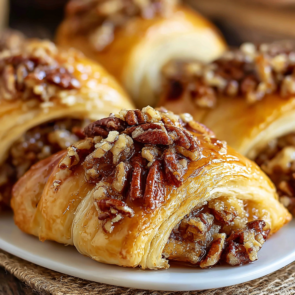 Pecan Pie Crescent Rolls