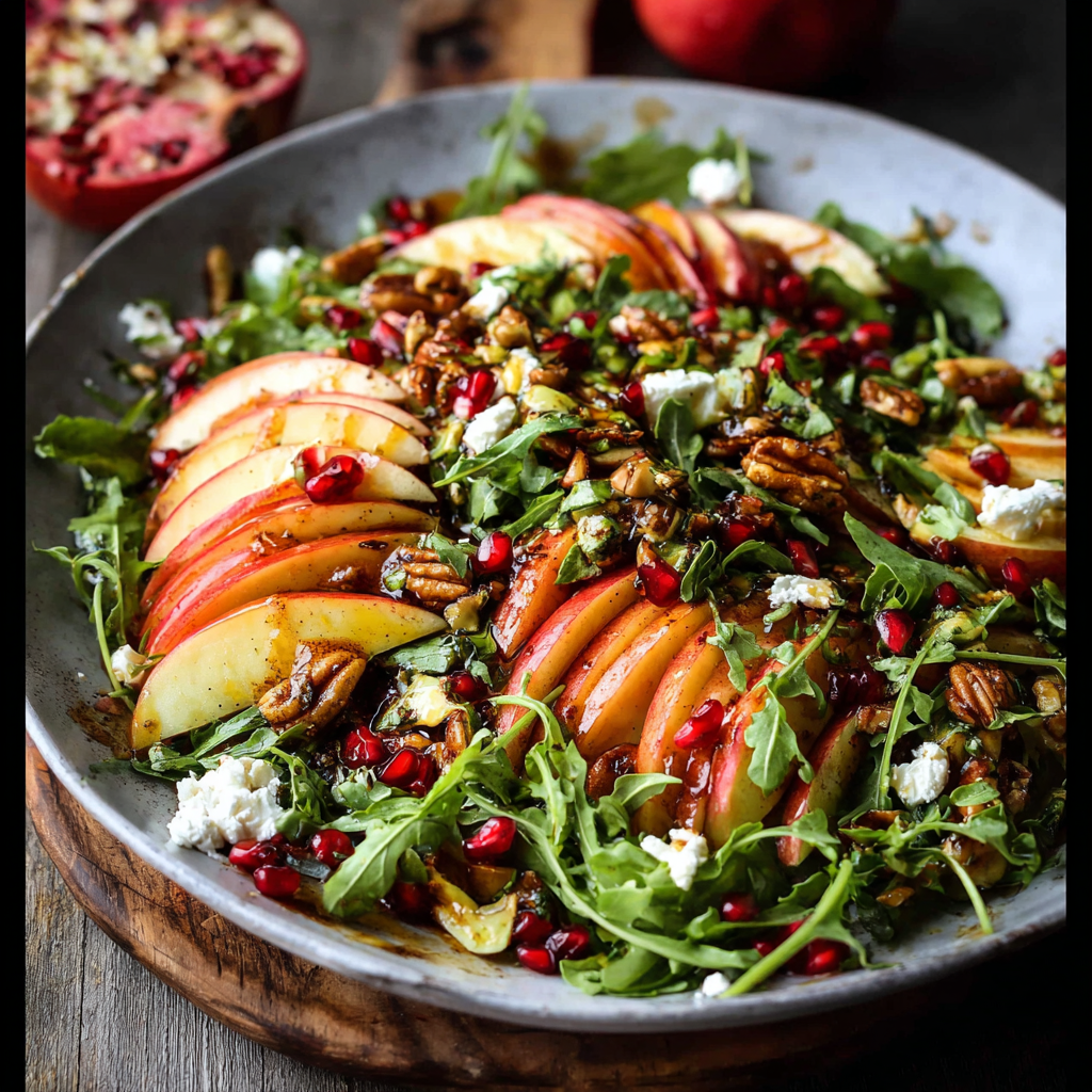 Irresistible Autumn Harvest Honeycrisp Apple and Feta Salad to Brighten Your Table