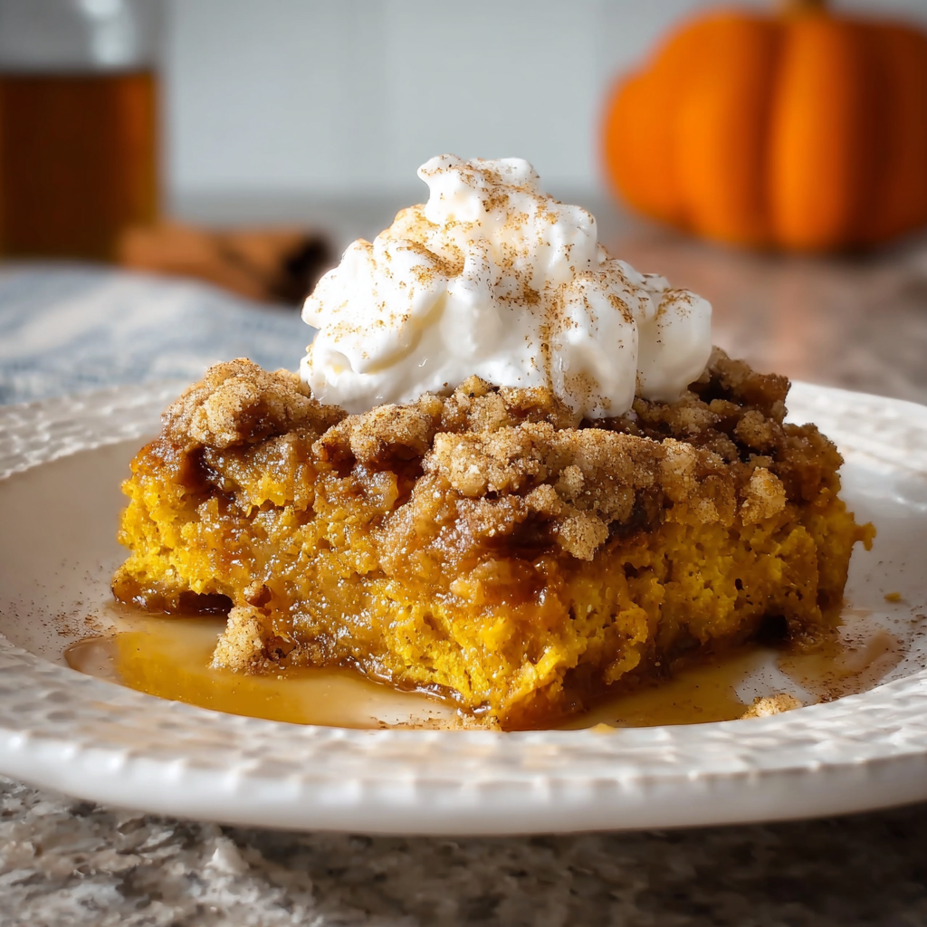 Pumpkin Dump Cake