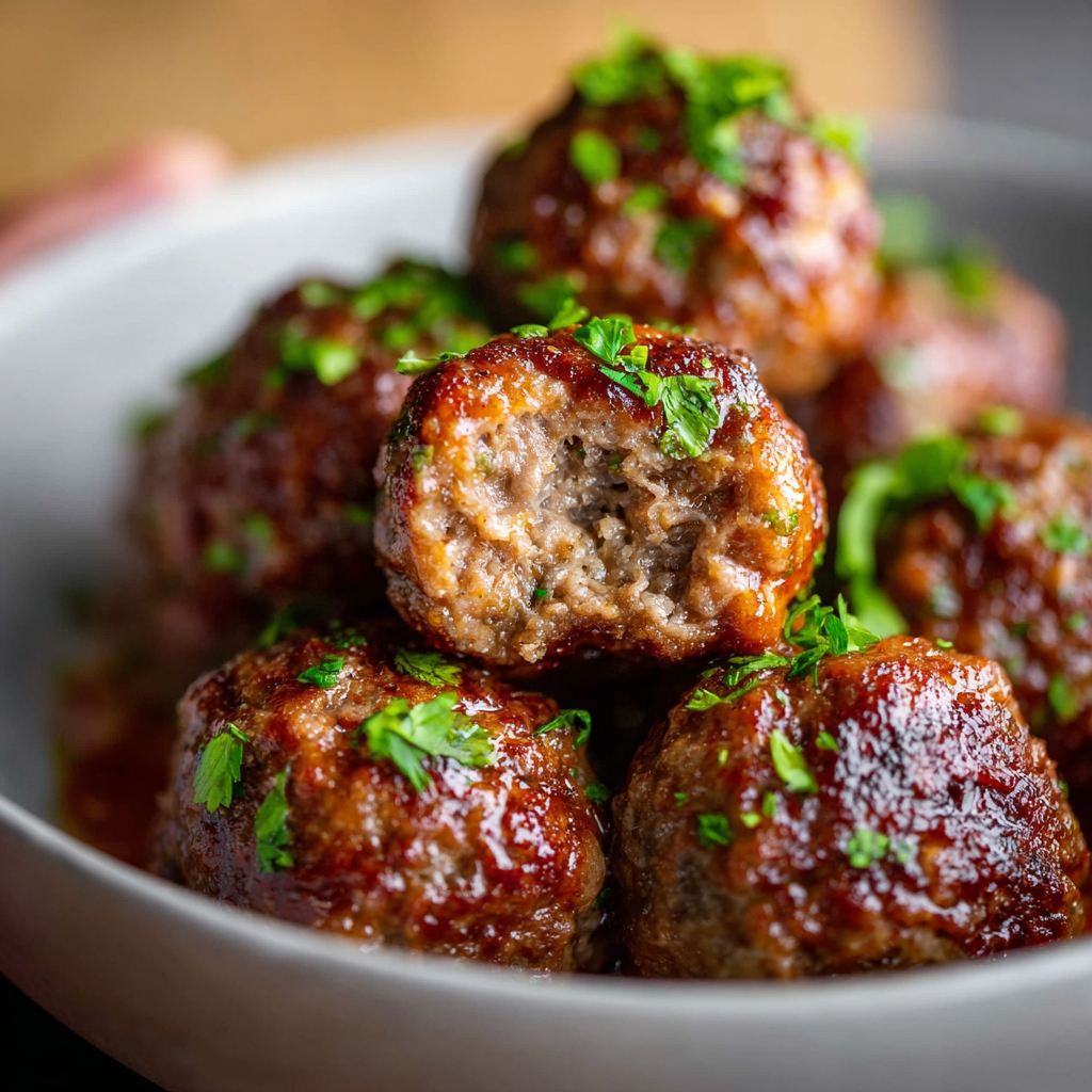 Easy Homemade Meatballs