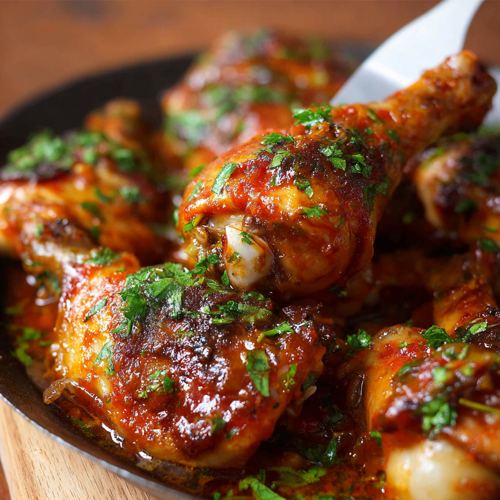 Juicy Slow Cooked Chicken Legs Bursting with Flavor