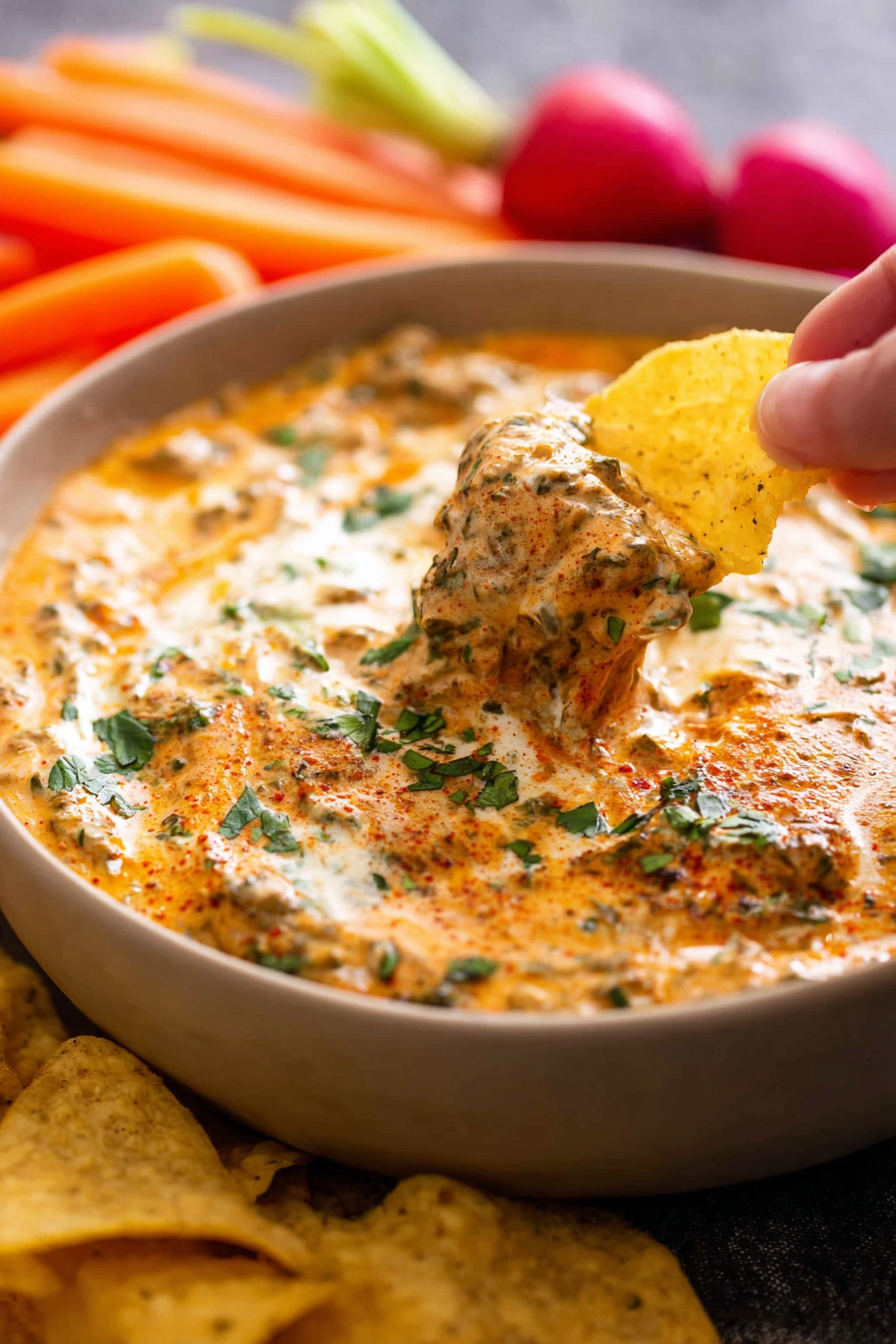 Hissy Fit Dip ingredients on a counter