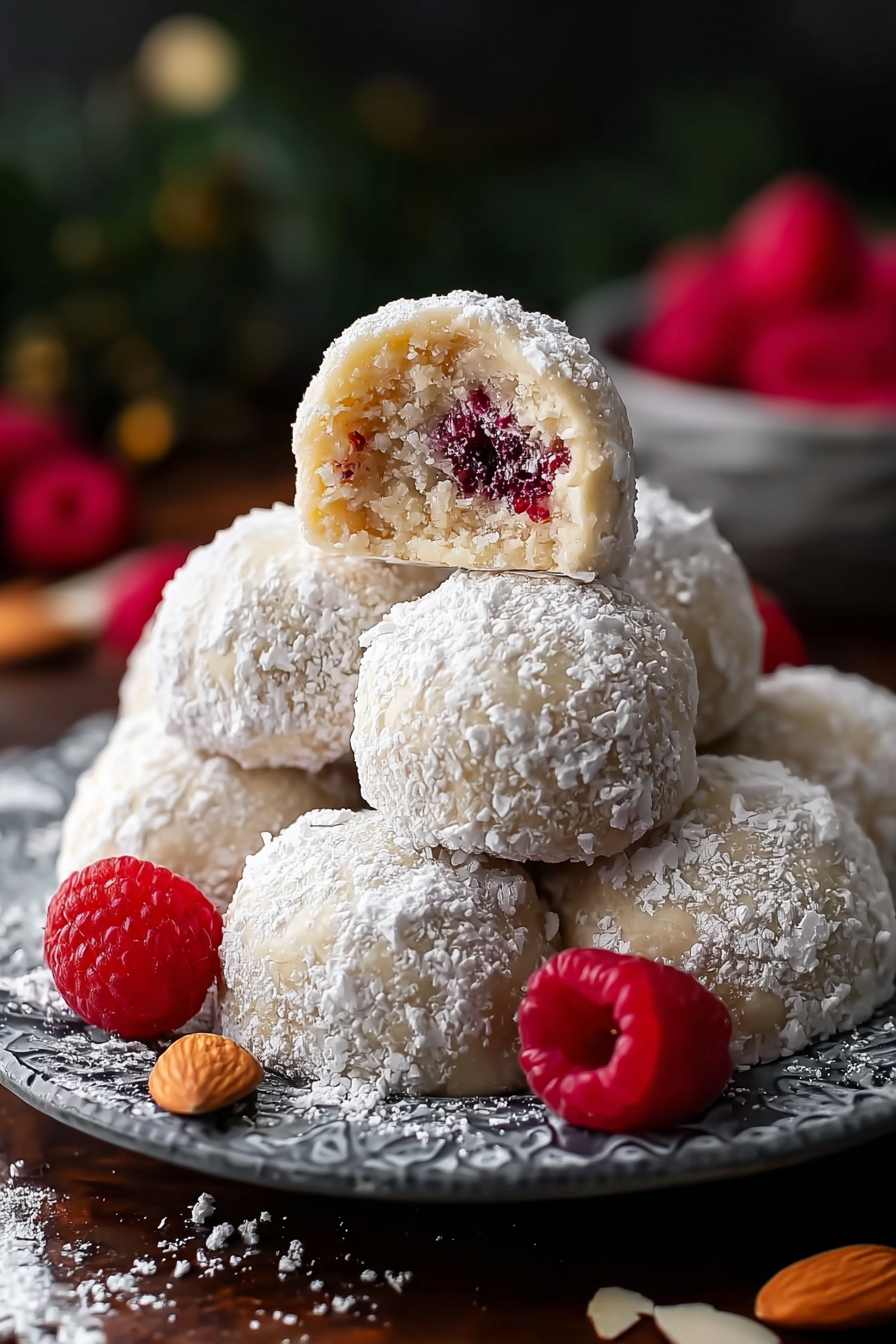 Raspberry jam being spooned