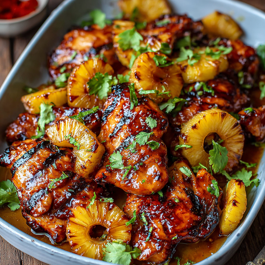 Barbecue Pineapple Chicken