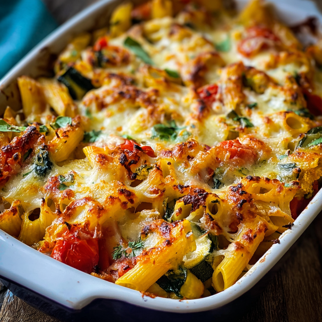 Hearty Vegetable Pasta Bake