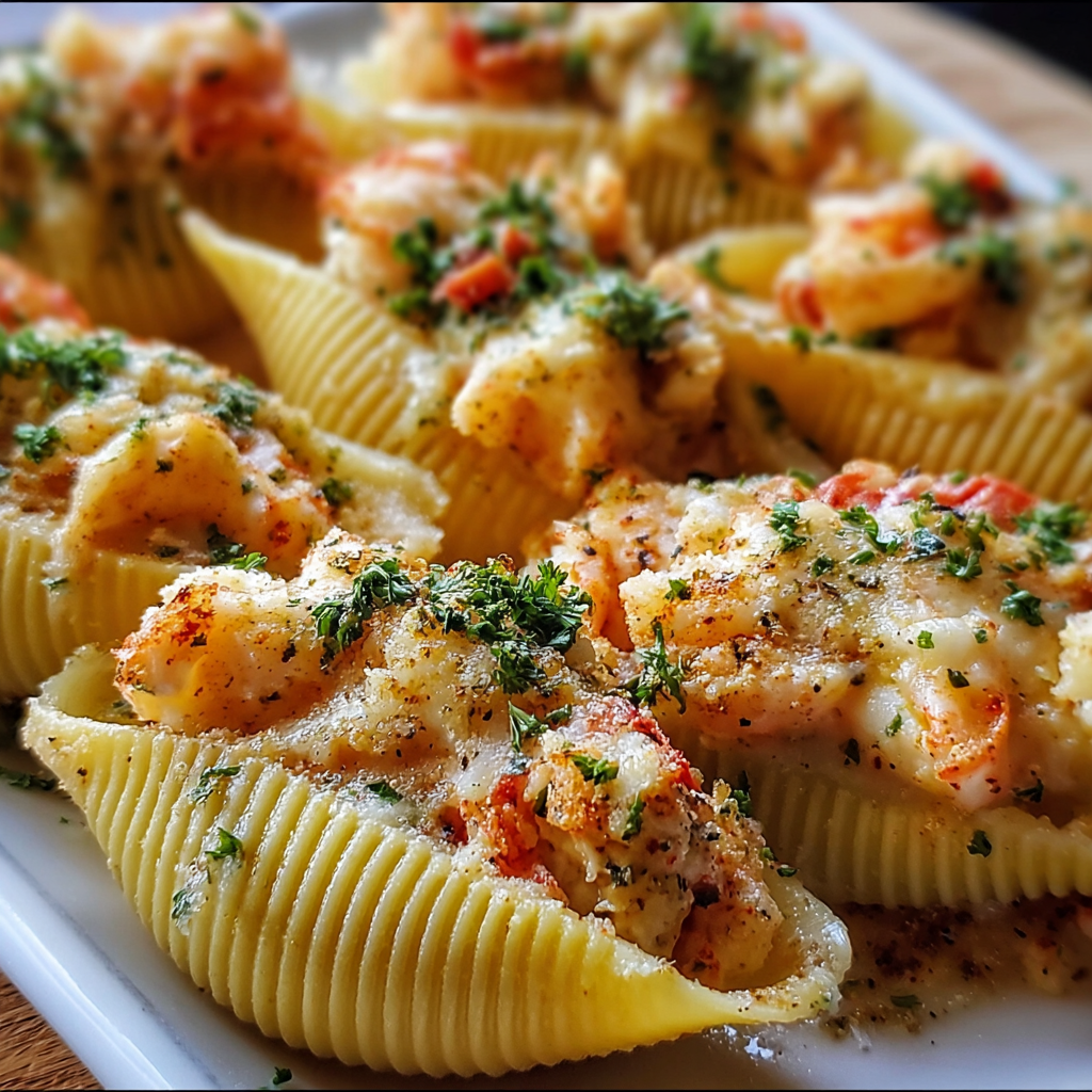 Seafood Stuffed Shells