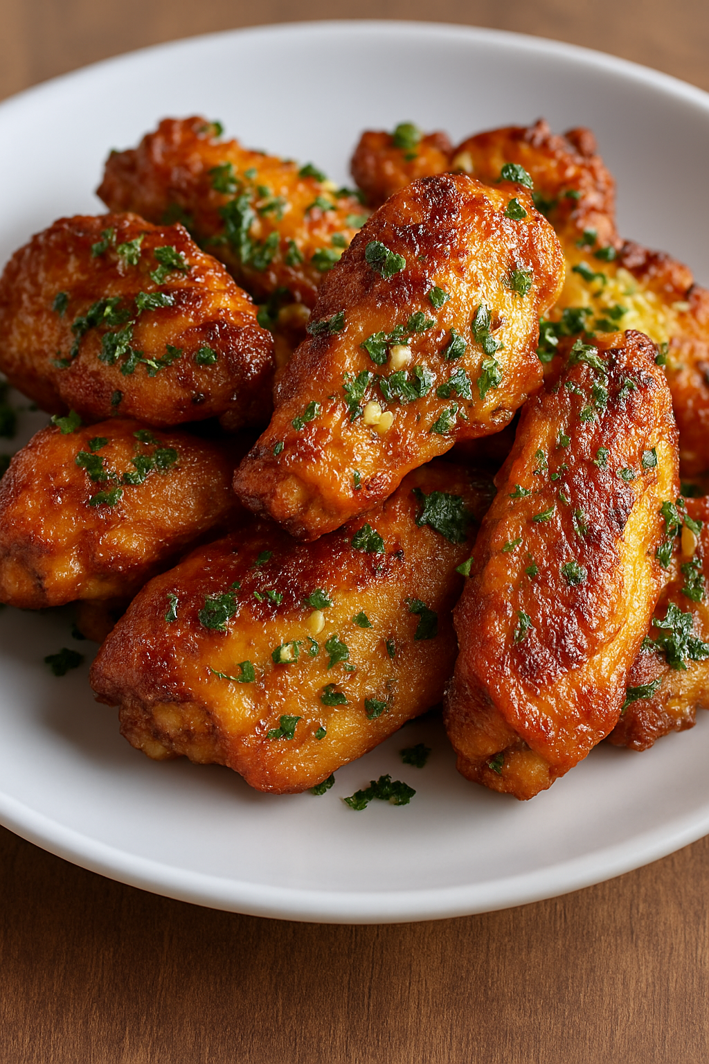 Cajun Garlic Chicken Wings
