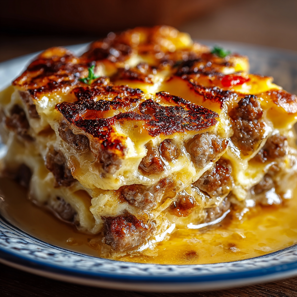 Pancake Sausage Casserole