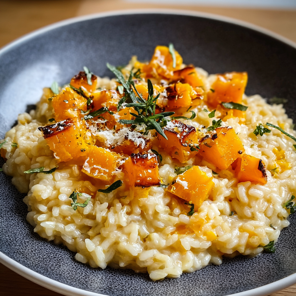 Creamy Butternut Squash Risotto