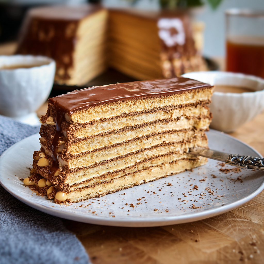 Tranches fines de gâteau Petit-Beurre au café