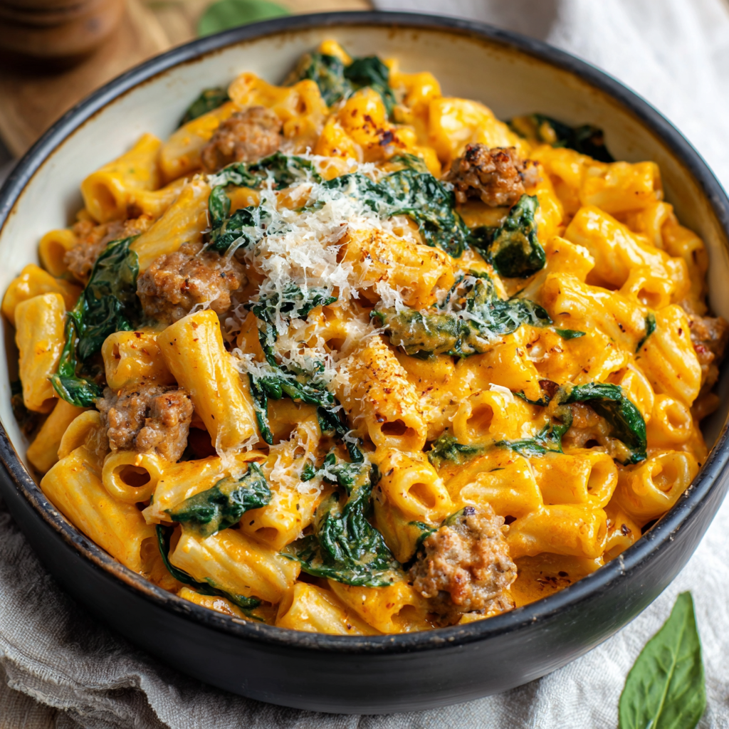 Roasted butternut squash and ingredients