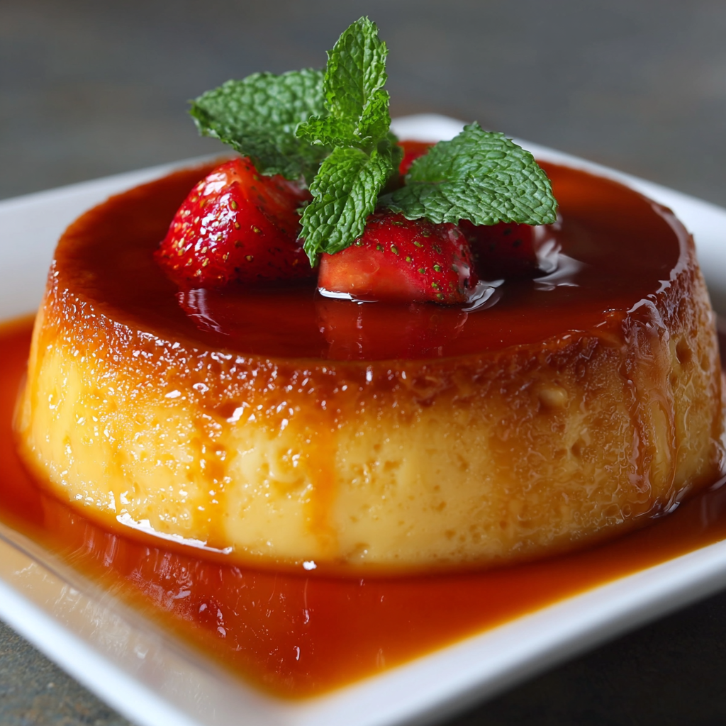 Flan Sans Pâte Ultra Fondant