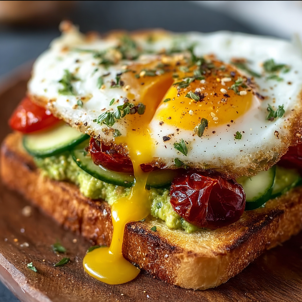 Mediterranean Breakfast Sandwich
