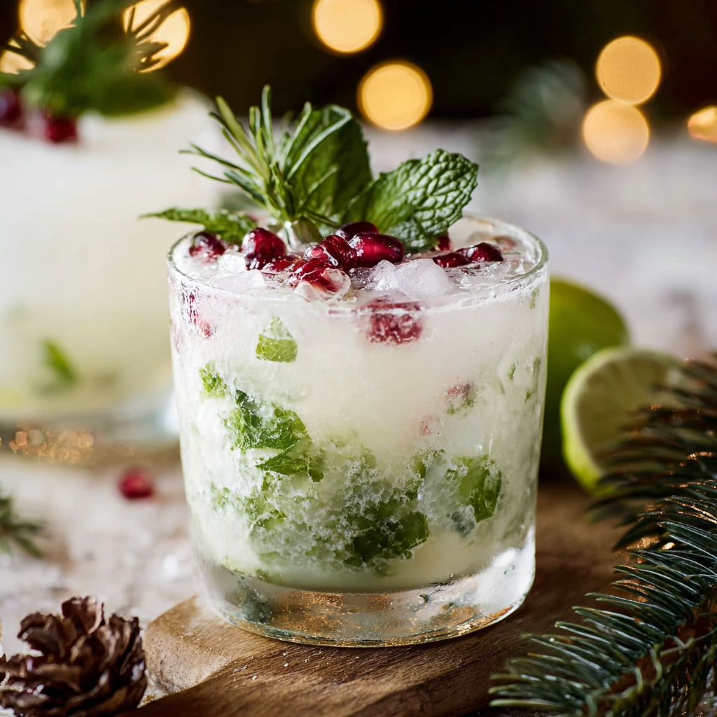 Mojito de Noël Blanc