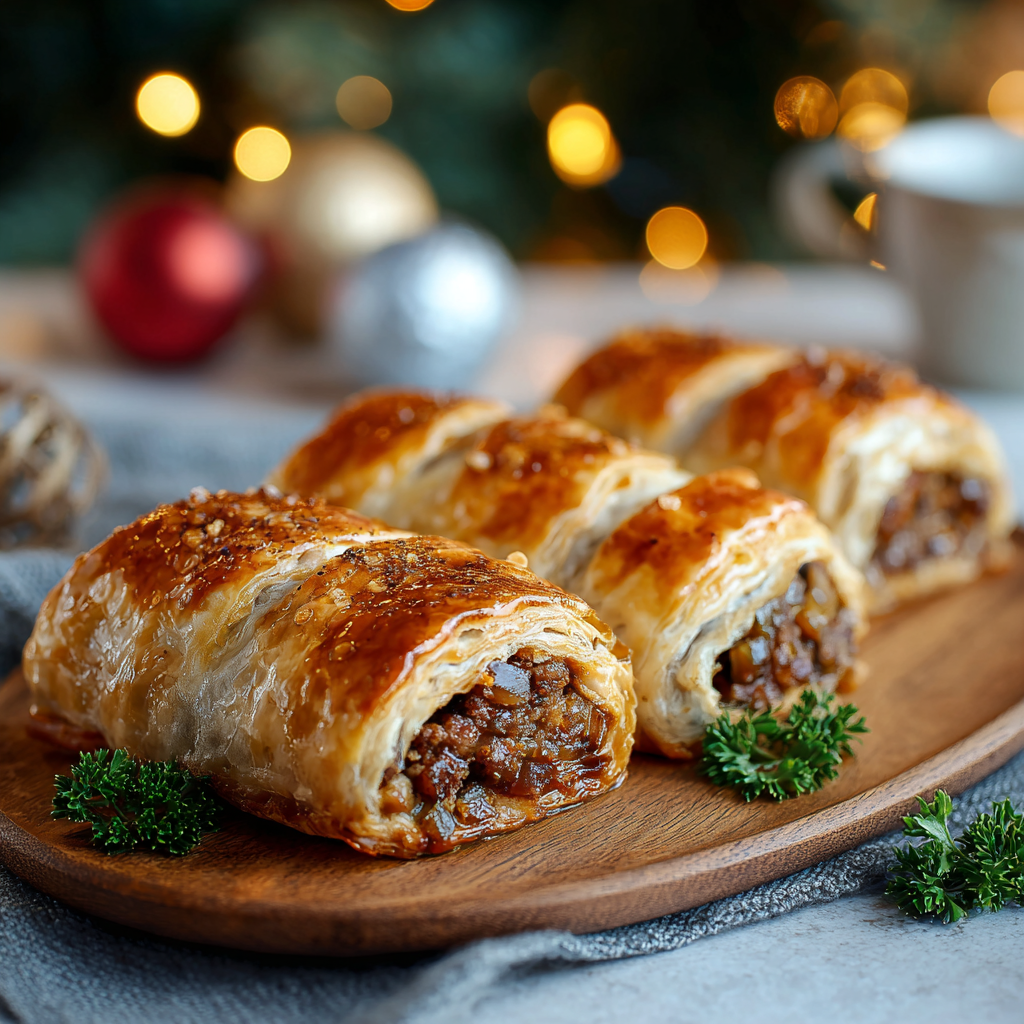 Christmas Sausage Rolls