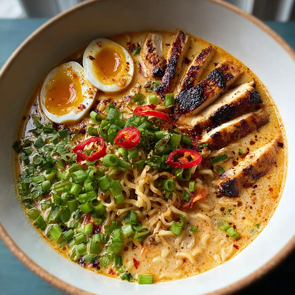 Seared chicken being returned to simmering sun dried tomato cream broth