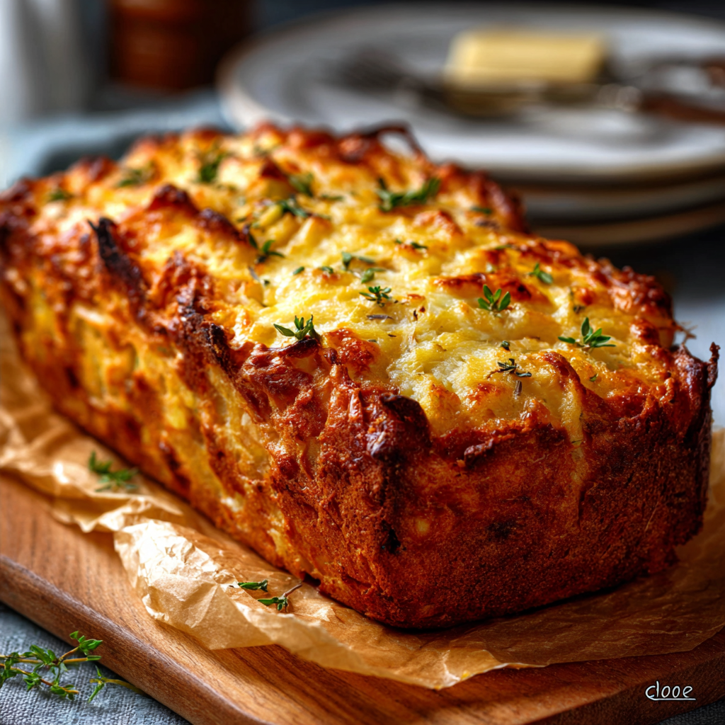 Cake aux Oignons Caramélisés & Fromage — Moelleux, Fondant & Ultra Gourmand !