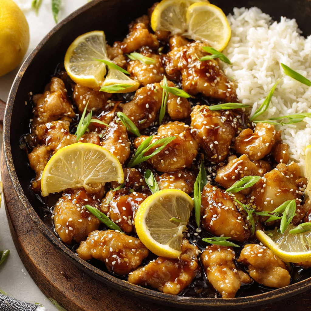 Chinese Style Lemon Chicken