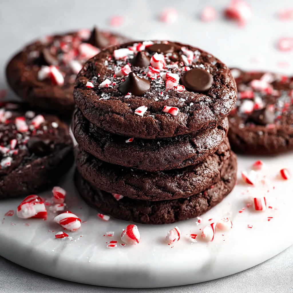 Double Chocolate Peppermint Cookies You’ll Crave All Season